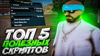 ТОП 5 ПОЛЕЗНЫХ СКРИПТОВ ДЛЯ GTA SAMP DIAMOND RP