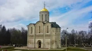 Cathedral of Saint Demetrius in Vladimir, Russia.