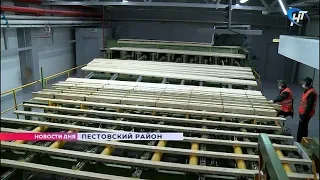 В Пестове запустили пеллетный завод, мощностью 60 тысяч тонн гранул в год