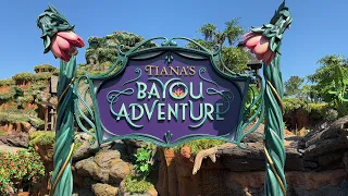Tiana’s Bayou Adventure Walls Down and New Signs - Magic Kingdom on May 30, 2024 - Walt Disney World