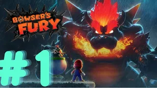 Bowser's Fury 100% Walkthrough Part 1 - Scamper Shores