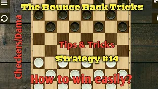Checkers/Dama - Bounce Back Strategy