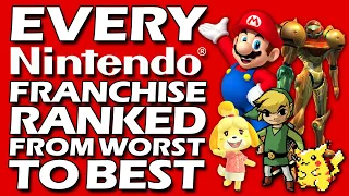 Every Nintendo Franchise Ranked From WORST To BEST