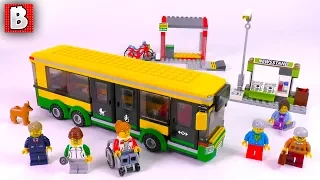 LEGO Bus Station 60154! | 2017 City Set! | Review Unbox Build Time-lapse