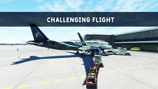 4K Microsoft Flight Simulator A32nx Full Flight EGLL-EHAM