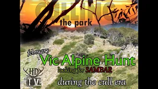 Culling the Park Vic Alpine Sambar Hunt in cull zone