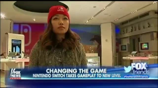 Fox News interview with Reggie Fils-Aimé states Nintendo Switch takes gameplay to a new level