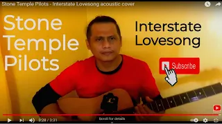 Stone Temple Pilots - Interstate Lovesong acoustic cover    /    GTR Rocks