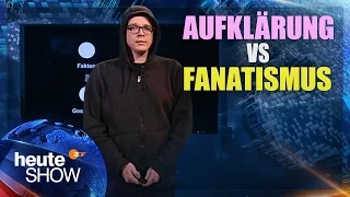 Der Unterschied zwischen Aufklärung und Fanatismus (Nico Semsrott) | heute-show vom 10.03.2017