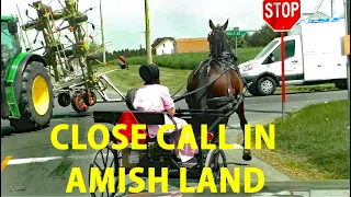 CLOSE CALL in Lancaster County's AMISH LAND...OUT and ABOUT Video Vignettes No. 72