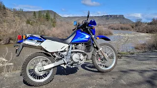 Ride along the Rogue River with the Suzuki DR650