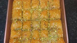 HOMEMADE TURKISH BAKLAVA RECIPE