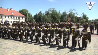 Плац-концерт выпуск офицеров ГрГУ им. Я.Купалы
