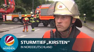 Sturmtief „Kirsten“ zieht über Norddeutschland hinweg