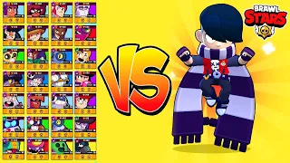 BEDAVA EDGAR VS TÜM KARAKTERLER! Brawl Stars