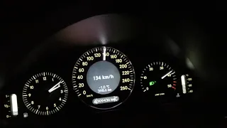 E300 BLUETEC W211 100-200 km/h