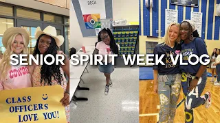 senior spirit week in my life VLOG: dress up days + senior pep rally