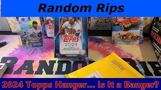 2024 Topps Hanger...Is It A Banger? (and my Giveaway Winnings from @COGSportsCards