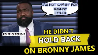 Kendrick Perkins Keeps It Real On Bronny James???