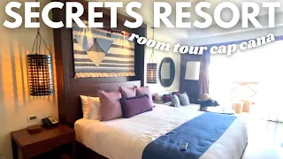 Secrets Cap Cana Resort Room Tour 2022 | All Inclusive Adult Resort | Punta Cana, Dominican Republic