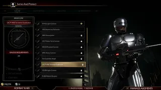 Mortal Kombat 11 Robocop all gears,skin,cinematic intro,outro