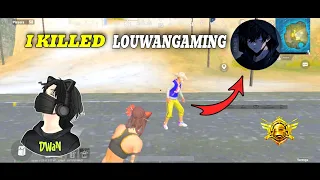 I KILLED LOU WAN GAMING 😁 | Lou wan gaming in my match | Pubg mobile lite new update 0.27.0