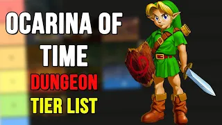 Ocarina of Time Dungeon Tier List | Ranking Ocarina of Time Dungeon | Legend of Zelda