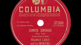 1946 Frankie Carle - Sunrise Serenade