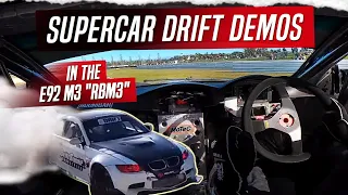 SUPERCAR DRIFT DEMOS IN THE RBM3 | DAY 2-3 HERE IN TASMANIA