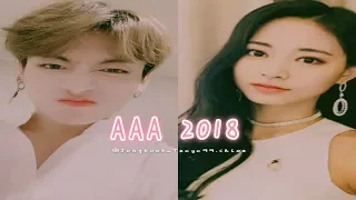 [BANGTWICE] Jungkook ll Tzuyu - AAA 2018 Cute Moment 💕