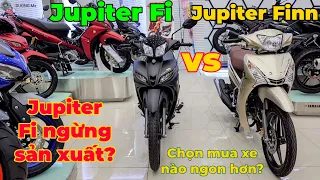 Jupiter Finn 115 và Jupiter Fi 115 có gì khác biệt? Nên mua Jupiter Fi khi xe đã dừng sản xuất?