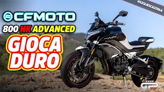 TEST CFMOTO 800NK Advanced: il gioco si fa duro!