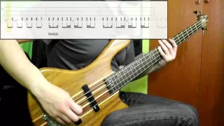 Slipknot - Before I Forget (Bass Cover) (Play Along Tabs In Video)