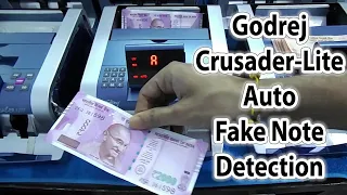 Godrej Crusader Lite Cash Counting Machine with Fake Note Detector | Godrej Note Counting Machine