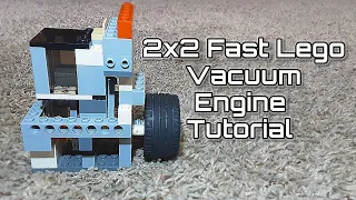 2x2 LEGO Vacuum Engine Tutorial (HIGH PERFORMANCE)