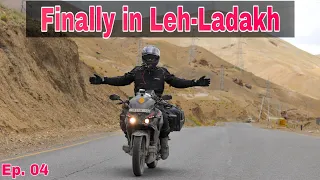 Finally in Leh- Ladakh | Dream Comes true | Ep. 04 Kargil to Leh | Mission Ladakh