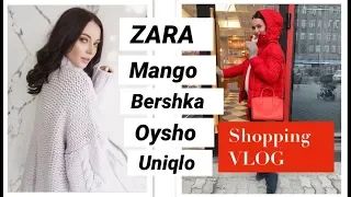 ZARA | BERSHKA | UNIQLO | MANGO | OYSHO | shopping vlog