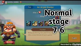 Normal Stage 7-6||An Angry Hunter Stage||#anangryhunter.#lordmobile.#yanglordmobil.#capterwayoffair.
