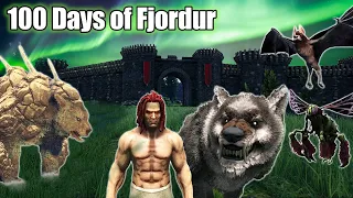 I Played 100 Days of Fjordur... Here is what happened | ARK: Survival Evolved