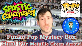 FPBP opens Spastic Collectibles $30 Funko Pop Mystery Box Hunt for Metallic Green Arrow! Plz Be Safe