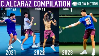 Carlos Alcaraz Compilation | slow motion 2021~ 2023