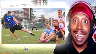 Reaction To ChrisMD Recreating Football's Most Satisfying Goals