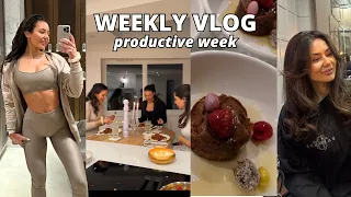 WEEKLY VLOG: life updates, 13km run, girls night, baked oats recipe + more!