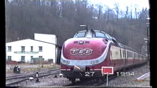 TEE VT 11.5 in Neuhausen (Erzgeb.) - 27. November 1994