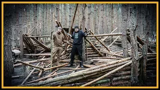 Bushcraft Camp [S04/E20] Phönix aus der Asche - Lagerbau Outdoor Super Shelter
