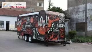 www.shsaidong.com- model-KK-500- food carts-food trailer- Products to Global Markets