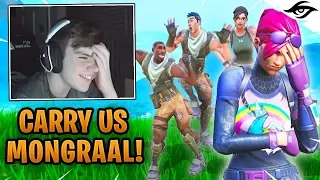 Mongraal | PRETENDING TO BE A NOOB ON FORTNITE! (Fortnite Battle Royale Random Squads)