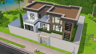 Modern House Design Speed Build 🏡 THE SIMS MOBILE 🏡