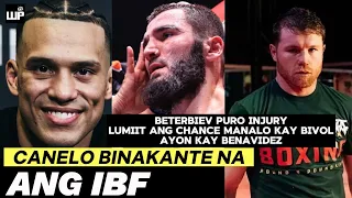 Canelo BINAKANTE ang IBF kesa labanan ang Di Kilala | Beterbiev Lumiit ang TSANSA manalo kay Bivol