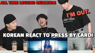 Korean React to Press by Cardi B | ALL TIME LEGEND KOREAN REACTION